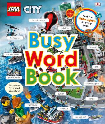 LEGO City busy word book Book cover