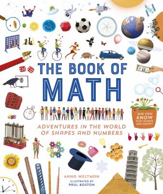 The book of math : adventures in the world of shapes and numbers Book cover