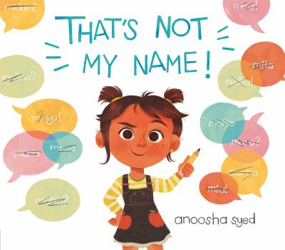 That's not my name! Book cover