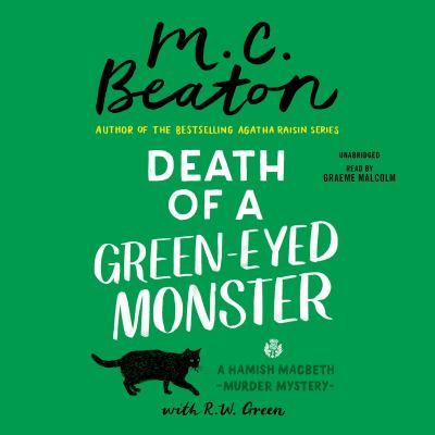 Death of a green-eyed monster Book cover