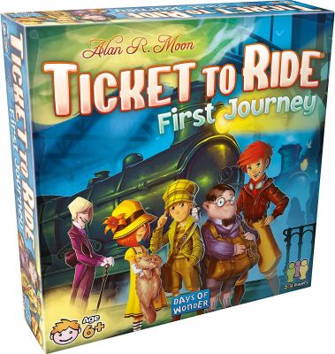 Ticket to ride : first journey Book cover