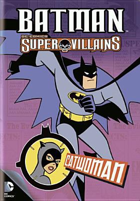 Batman super villains. Catwoman. Book cover