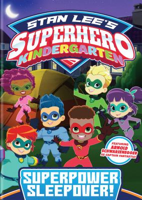 Superhero kindergarten. Superpower sleepover Book cover