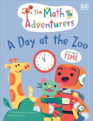 A day at the zoo : learn about time Book cover