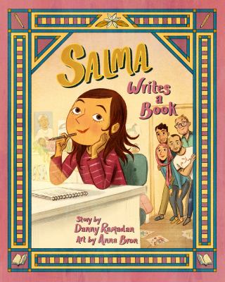 Salma writes a book Book cover